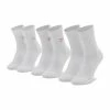 Accessoires Lot De 3 Paires De Chaussettes Hautes Femme Reebok - Cl Fo Crew Sock 3p HF5486 Posh Pink/Violet Haze/Glass Blue Blanc